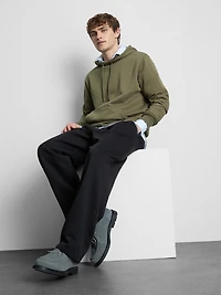Men's Olive Drawstring Hoodie