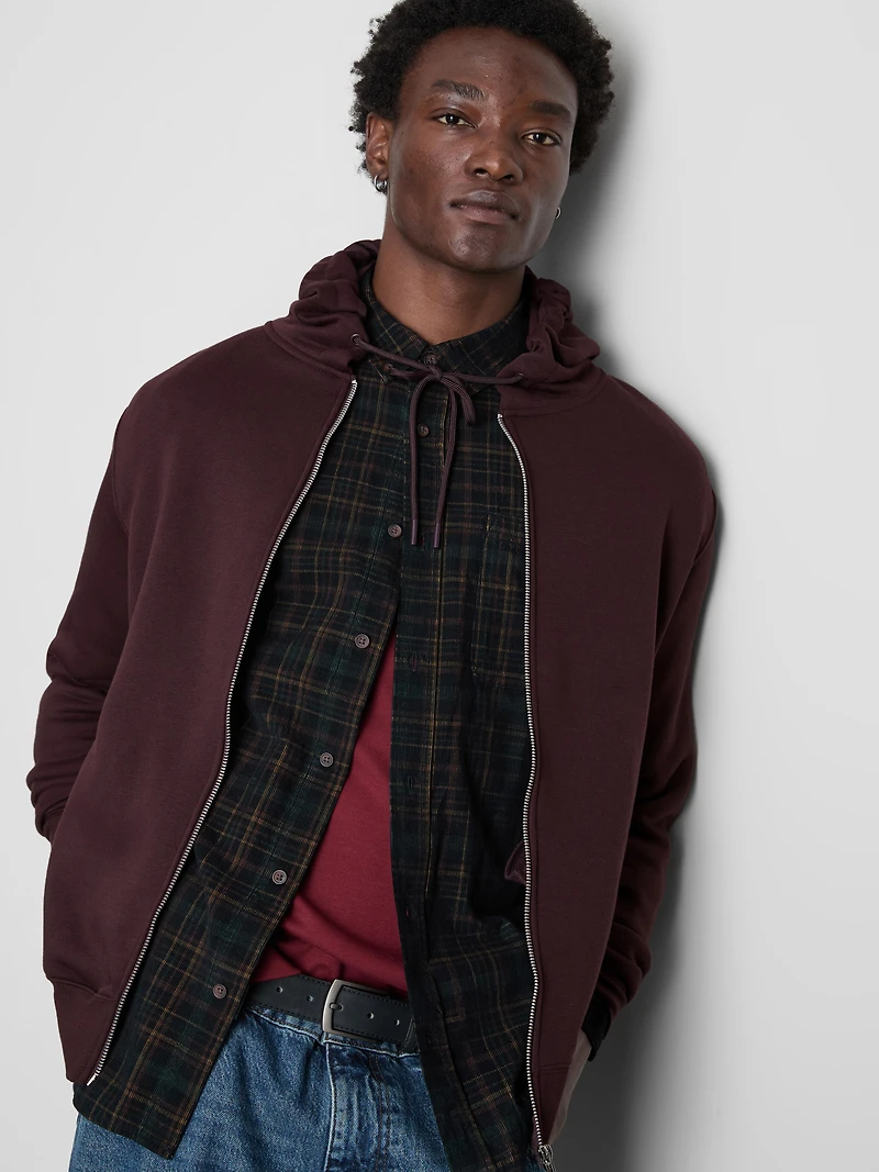 Essential Zip-Up Hoodie