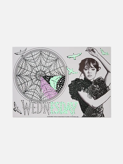 Wednesday Faux Gem Art Set