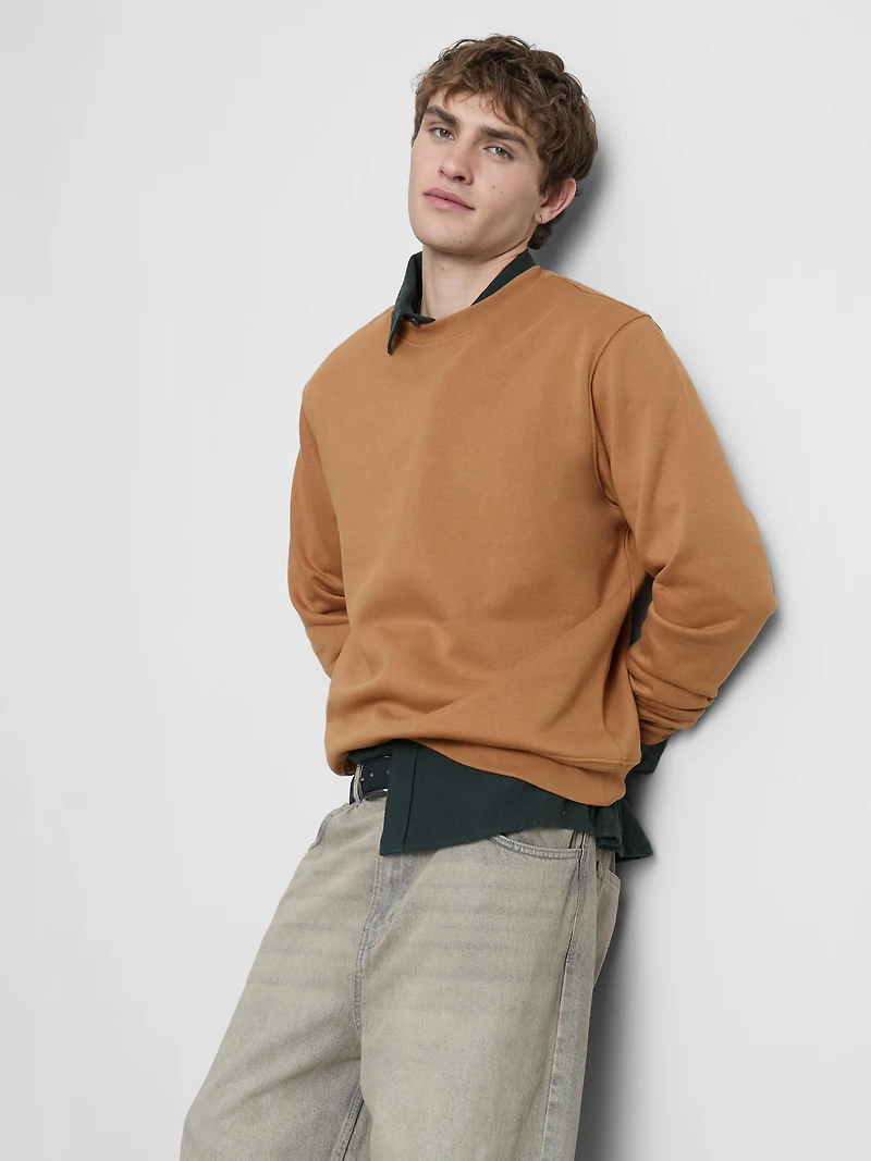 Men's Sand Essential Crew Sweatshirt