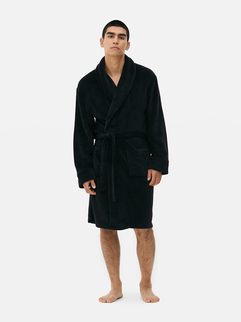 Fleece Bathrobe