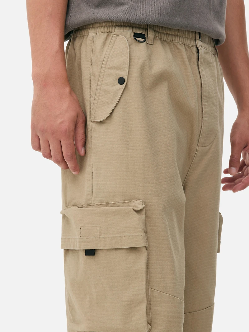 Men's Stone Multi Pocket Cargo Pants