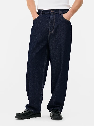 Mid-Rise Baggy Jeans