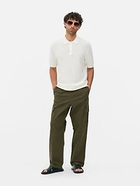 Men's Olive Utility Cargo Pants