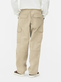 Men's Tan Utility Cargo Pants
