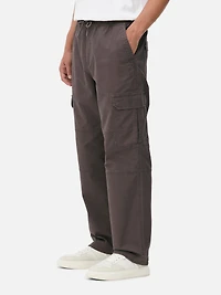 Men's Charcoal Utility Cargo Pants