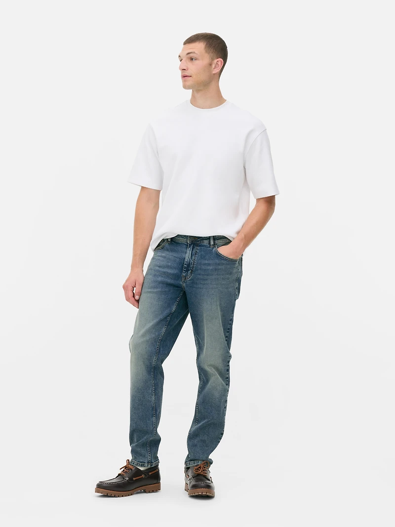 Mid-Rise Slim Fit Jeans