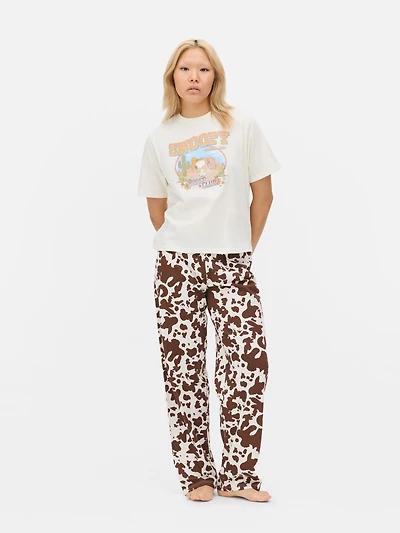 Peanuts Snoopy Graphic Pajamas