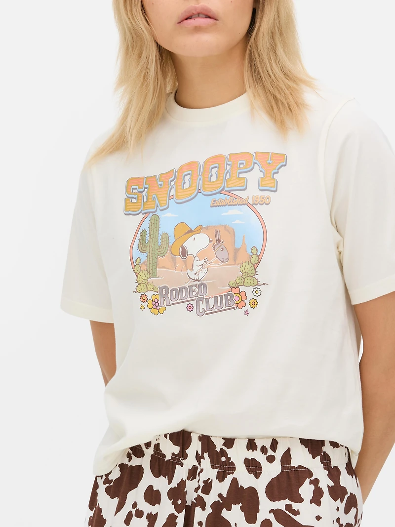 Peanuts Snoopy Graphic Pajamas