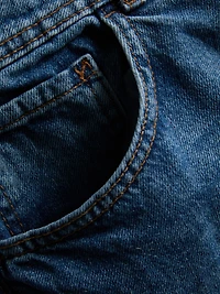 High-Waisted Relaxed Jeans