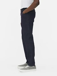 Men's Indigo Mid-Rise Slim Fit Jeans