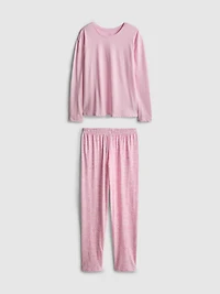 Printed Long Sleeve Pajama Set