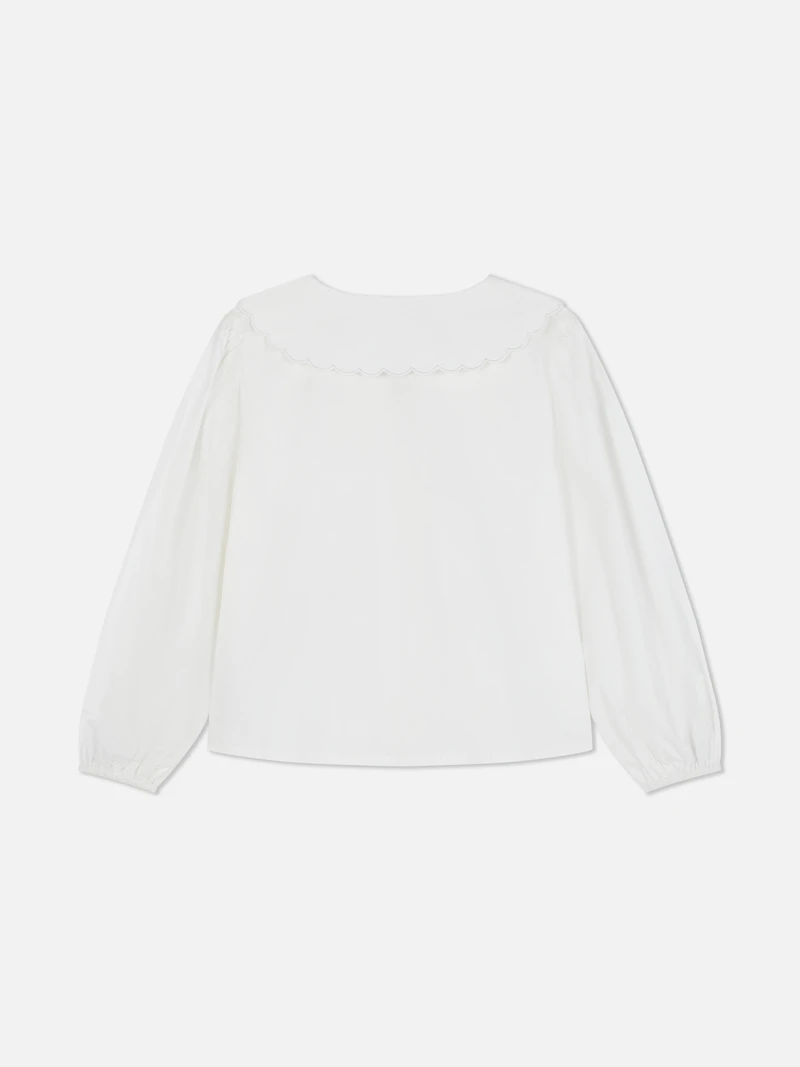 7-15yrs | Peter Pan Collar Blouse