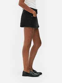 Denim Micro Mini Skirt