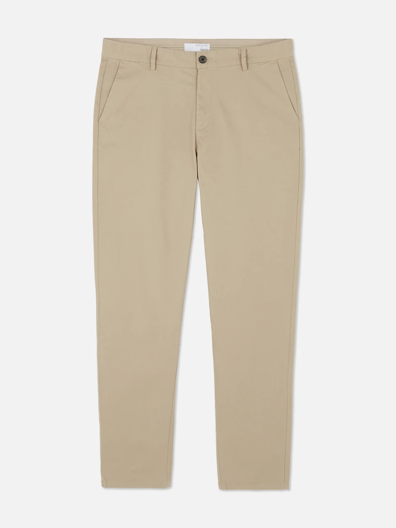 Men's Stone Slim Fit Chinos