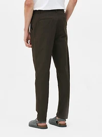 Men's Olive Slim Fit Chinos