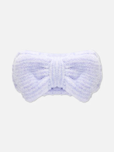 Plush Bow Headband