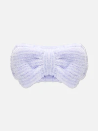 Plush Bow Headband