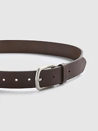 Leather Skinny Belt