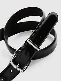 Classic Buckle Slim Belt