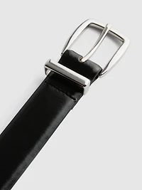 Classic Buckle Slim Belt
