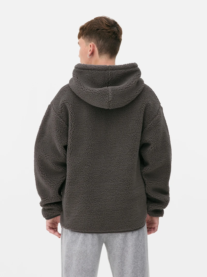 Borg Zip-Up lounge Hoodie