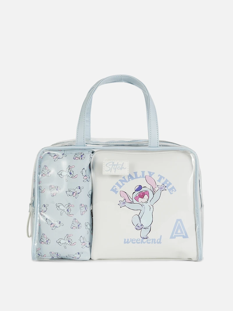 Disney's Stitch 3 in 1 Makeup Bag