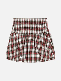 7-15yrs | Tartan Check Bubble Skirt