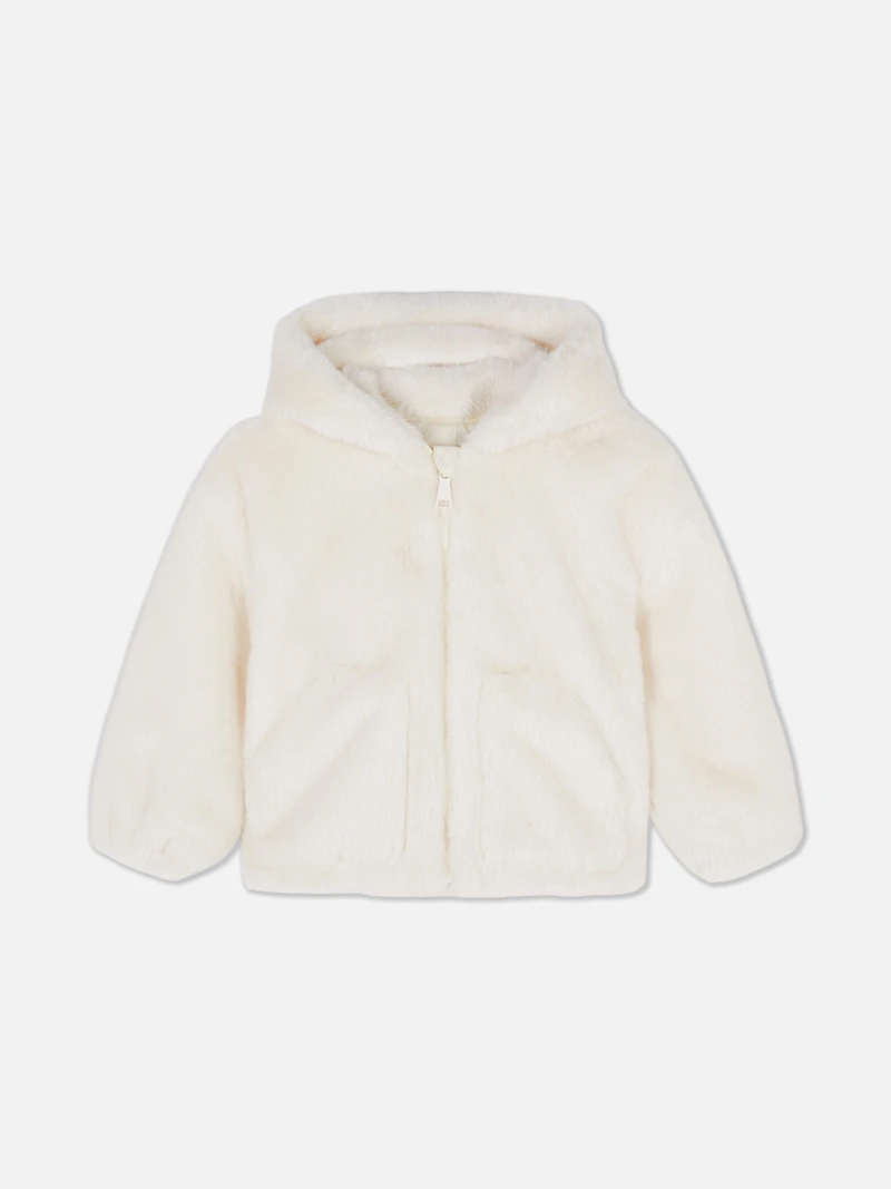 1.5-8yrs | Faux Fur Jacket