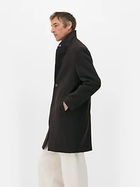 Oversized Mid-Length Overcoat