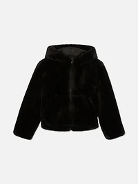 7-15yrs | Faux Fur Jacket