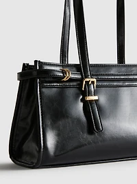Crossbody Midi Satchel Bag