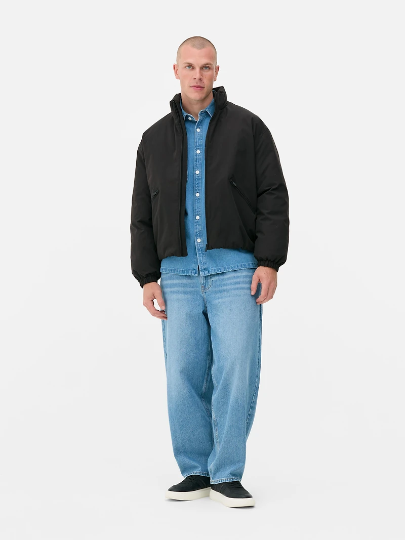 Funnel Neck Puffer Jacket