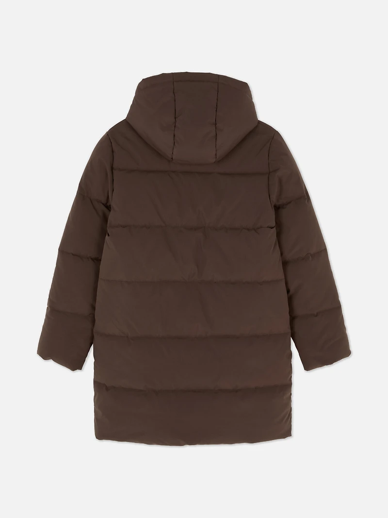 7-15yrs | Longline Puffer Jacket