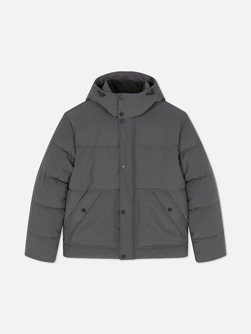 Men's Gray THERMOLITE® EcoMade Puffer Jacket