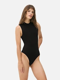Seamless High-Neck Bodysuit