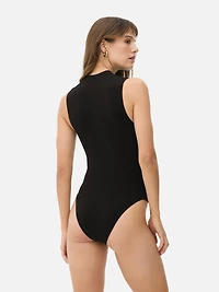 Seamless High-Neck Bodysuit