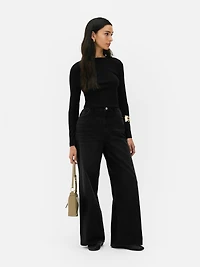 Long Sleeve Ribbed Top