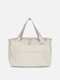 Women's Natural Zip Up Travel Bag