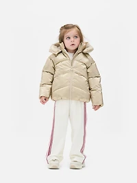 1.5-8yrs | Metallic Puffer Jacket
