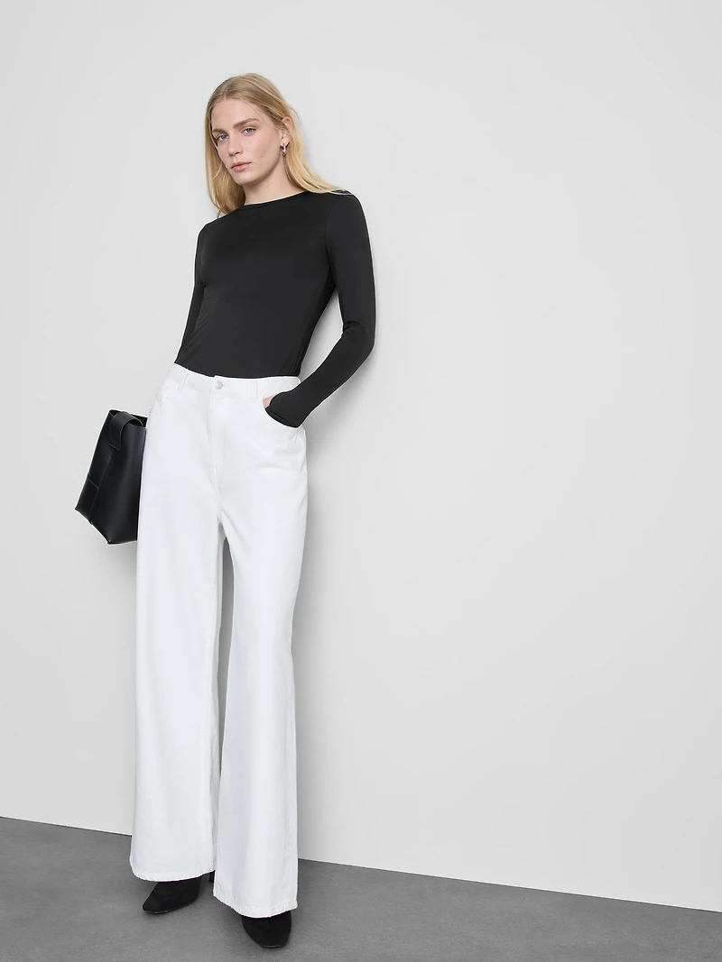 Long-Sleeve Jersey Top