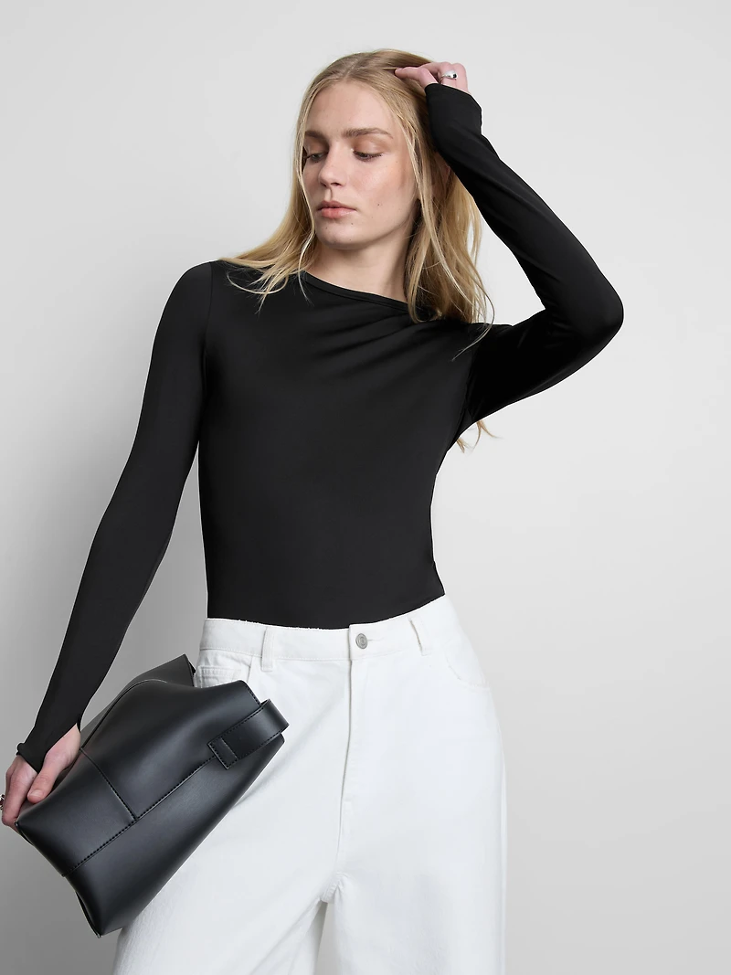 Long-Sleeve Jersey Top