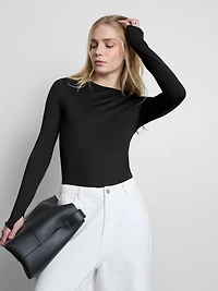 Long-Sleeve Jersey Top