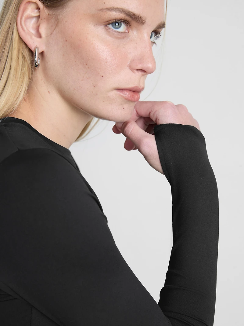 Long-Sleeve Jersey Top