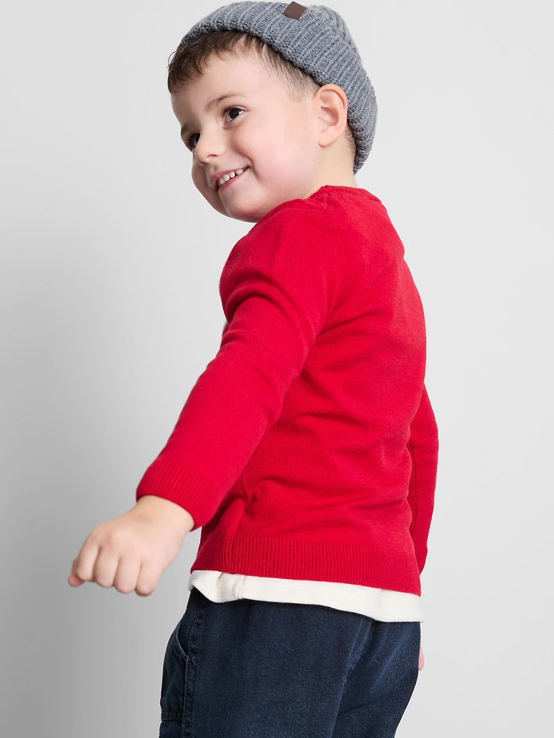 1.5-8yrs | Christmas Reindeer Sweater