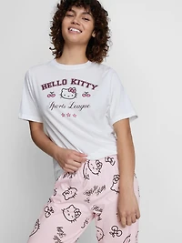 Hello Kitty Varsity Pajama Set