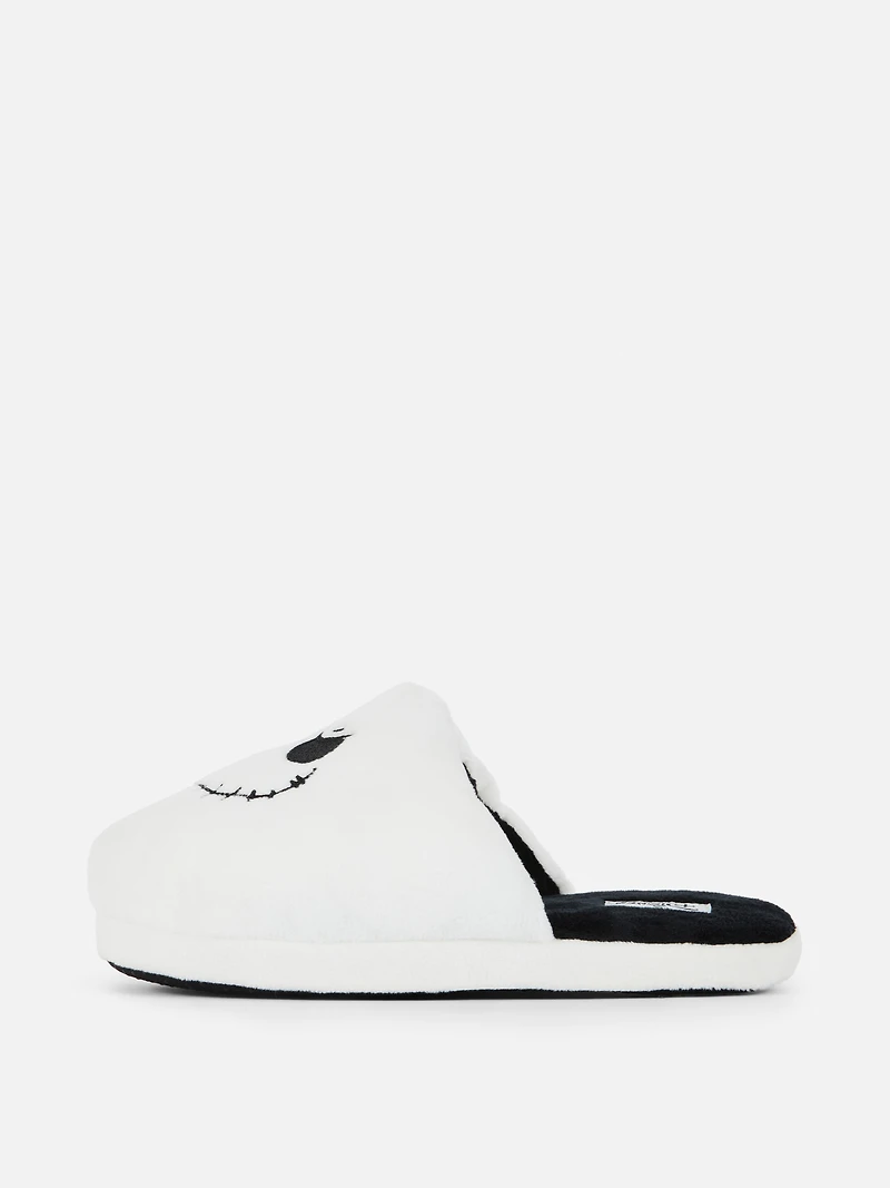 The Nightmare Before Christmas Jack Skellington Mule Slippers