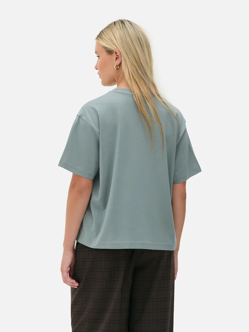 Essential Boxy Cotton Tee