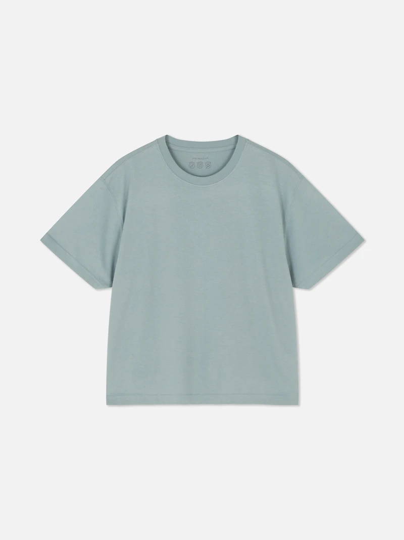 Essential Boxy Cotton Tee