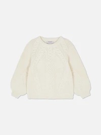 1.5-8yrs | Cable Knit Sweater